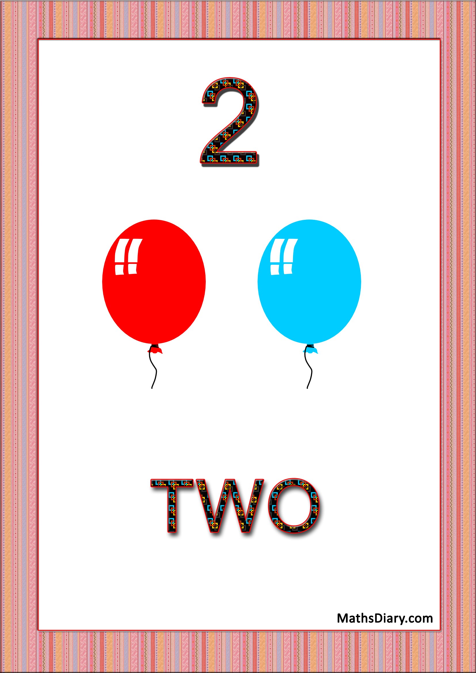 Learning Counting And Recognition Of Number 2 Level 2 Worksheets Math Worksheets