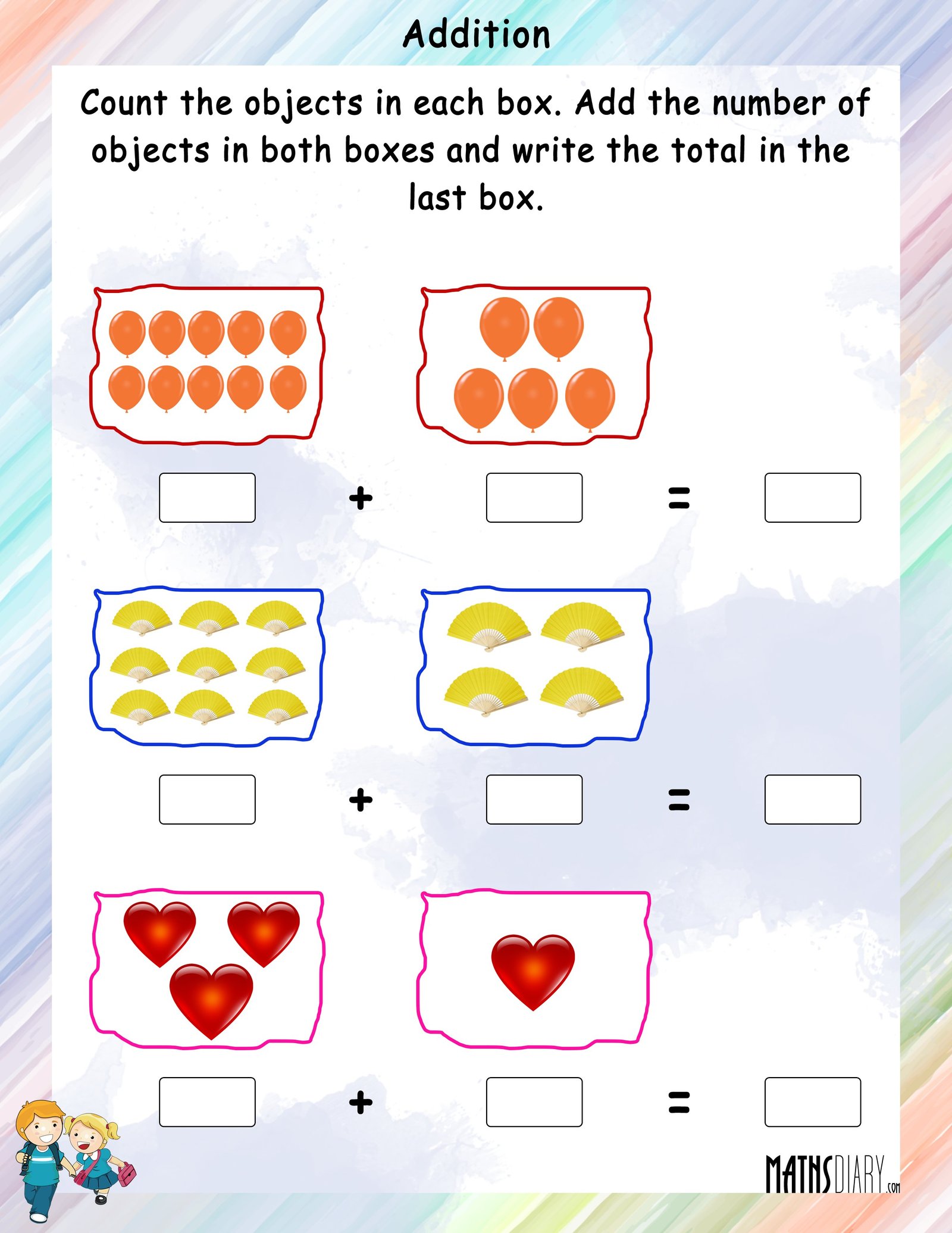 Simple Math Worksheets Youthbatman