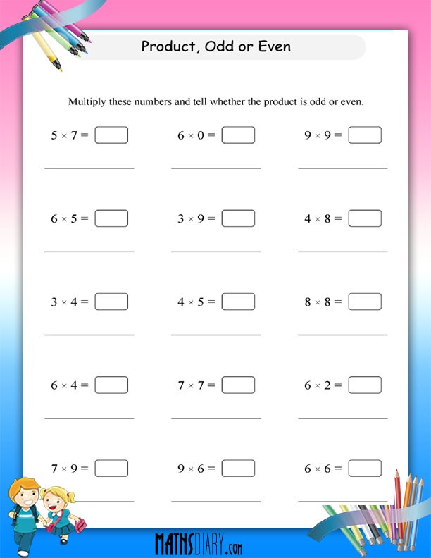 odd or even numbers grade 2 math worksheets