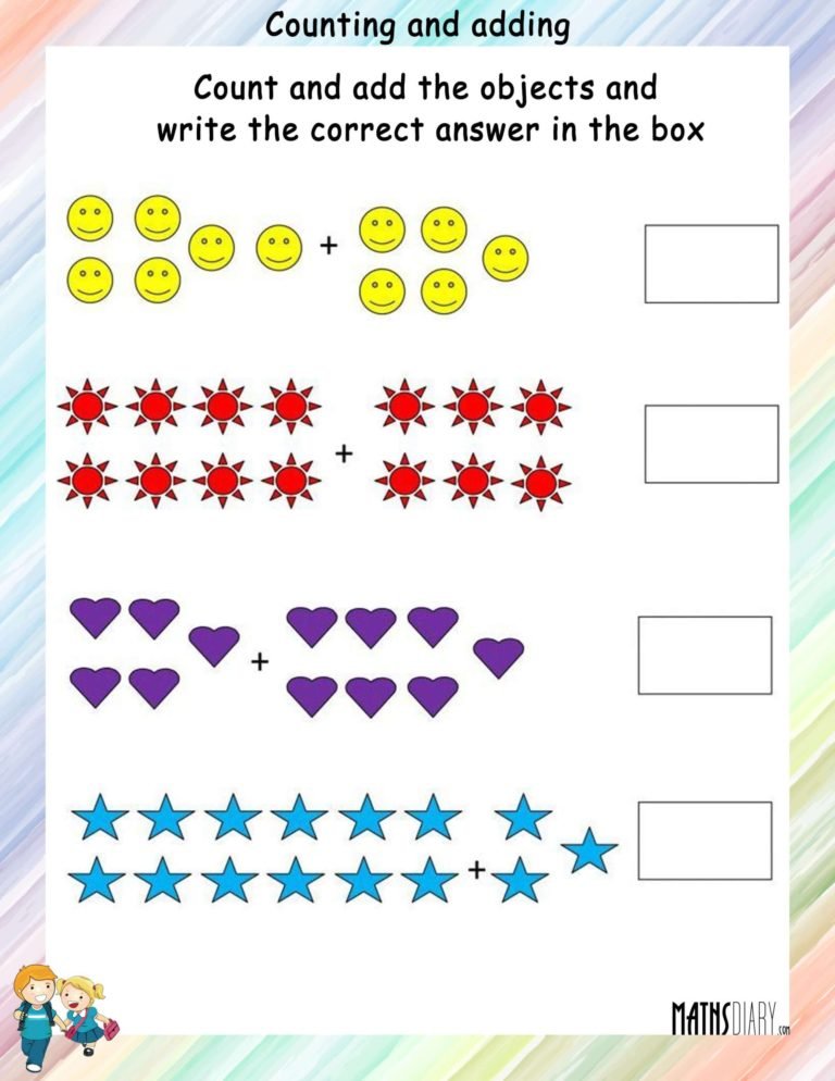 Counting – Nursery Math Worksheets