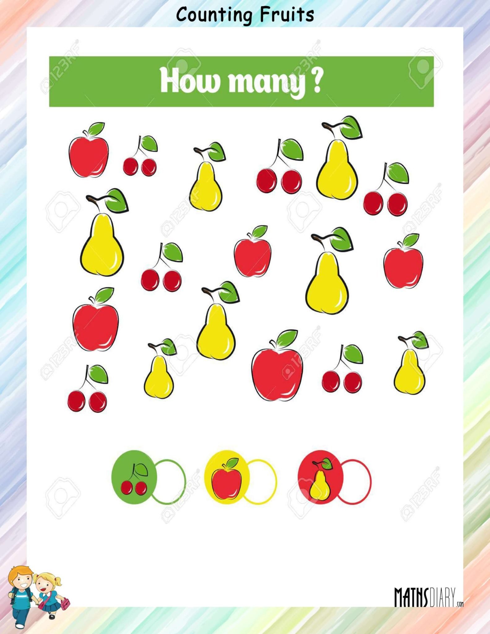 Counting – Nursery Math Worksheets