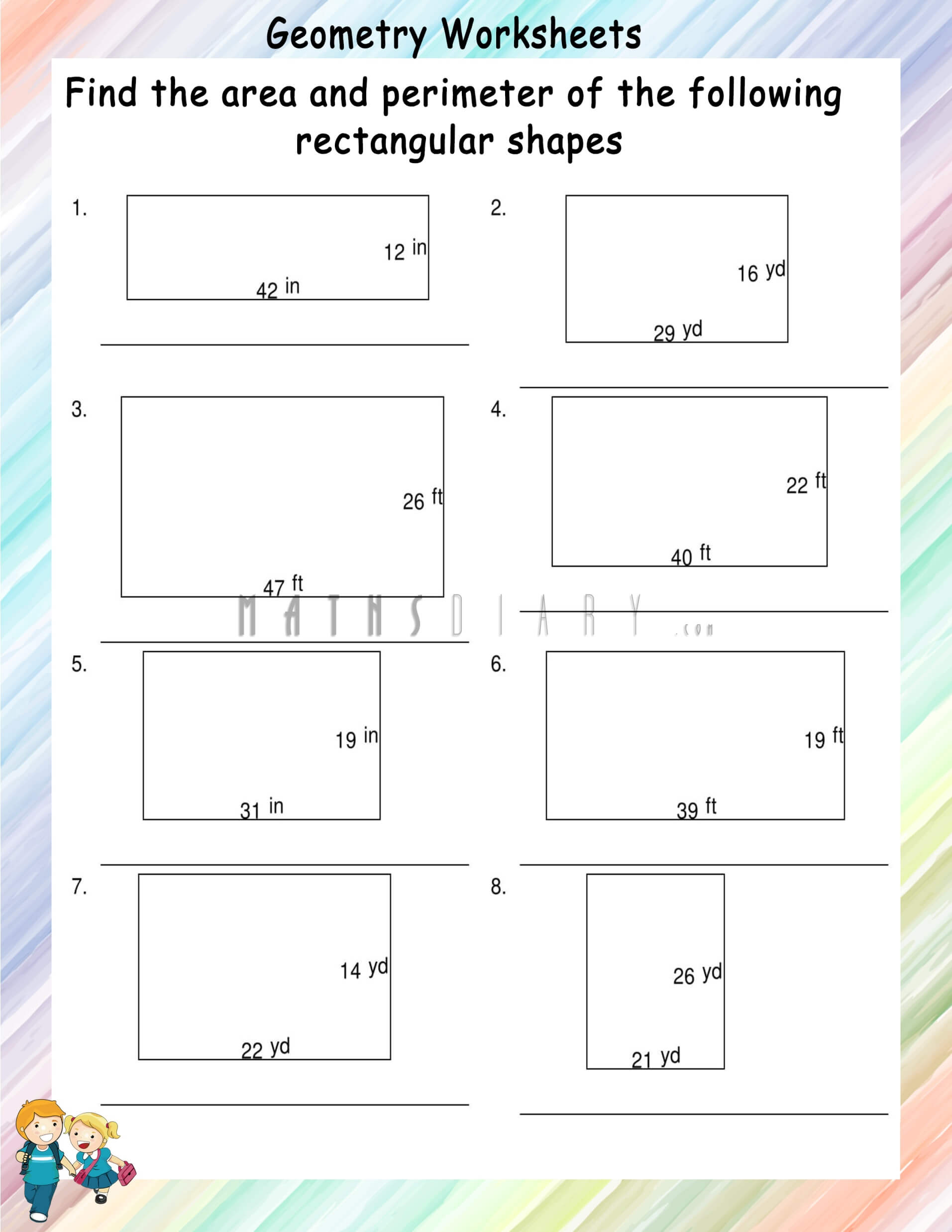 perimeter-of-a-rectangle-worksheet