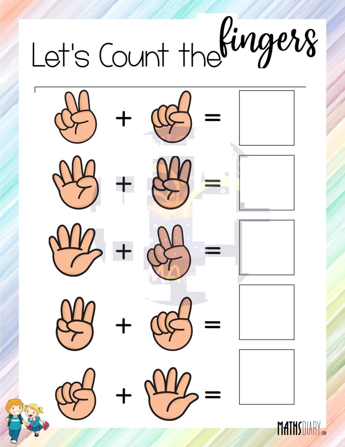 Counting Math Worksheets