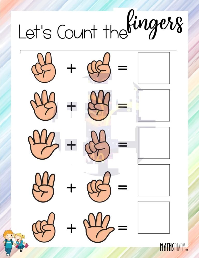 Count and write worksheets - Math Worksheets - MathsDiary.com