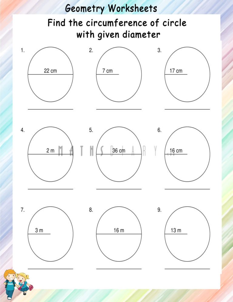 Geometry – Grade 4 Math Worksheets