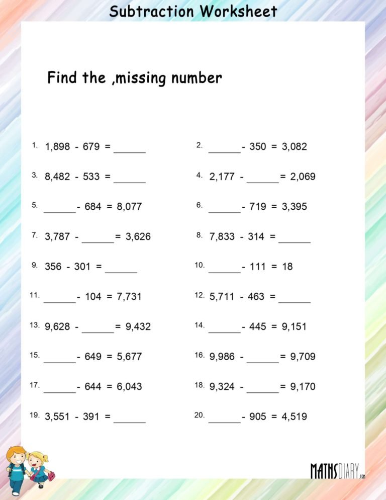 Grade 6 Math Worksheets - Page 6