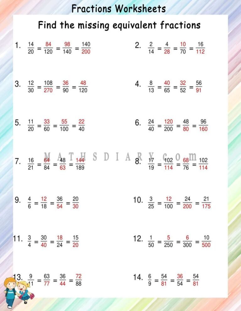 Find Missing Number In Fractions Calculator